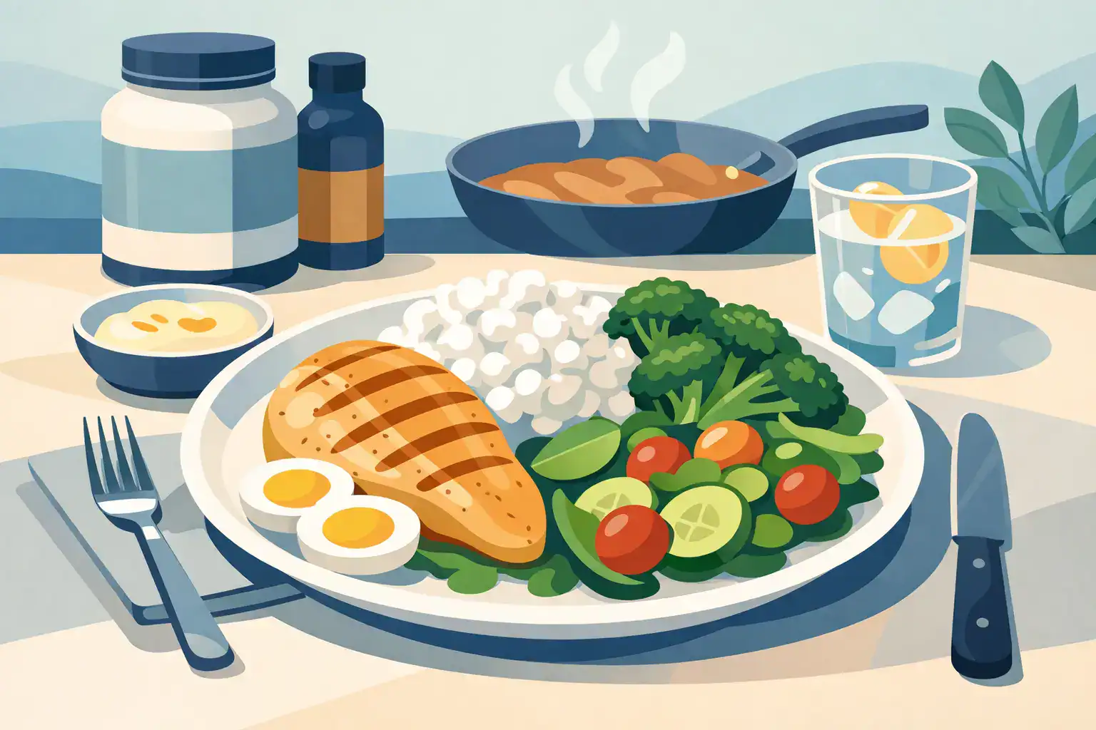 Visokoproteinska večerja recept za vsak dan